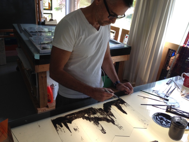 Darren painting